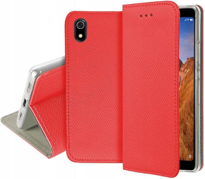Etui SMART MAGNET + SZKŁO 9H do Xiaomi Redmi 7A