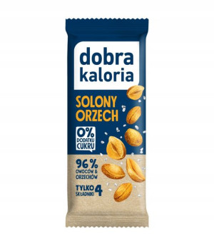 DOBRA KALORIA Baton owoc Solony Orzech bez CUKRU