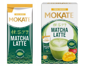 Matcha latte o smaku mango Mokate Napój Kawowy