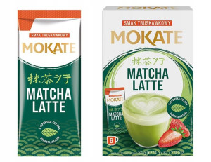 Matcha Latte Truskawkowa Napój z Herbatą MOKATE