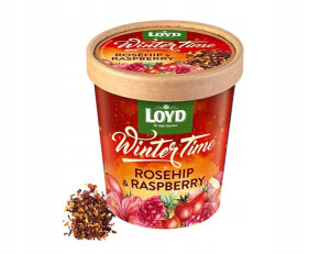 Winter Time Rosehip Raspberry Herbata Liściasta