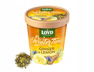 Winter Time Ginger Lemon Herbata Liściasta owocowa
