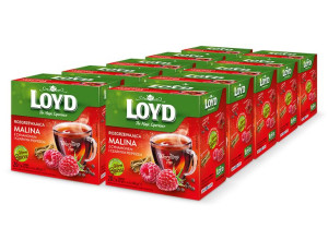 10x LOYD Rozgrzewająca Malina z cynamonem herbata