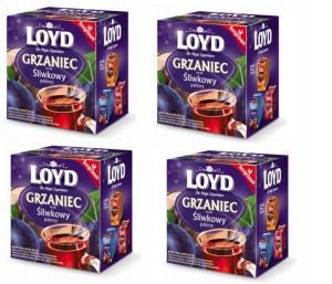 4x Loyd Grzaniec Śliwkowy 30g = 40 torebek
