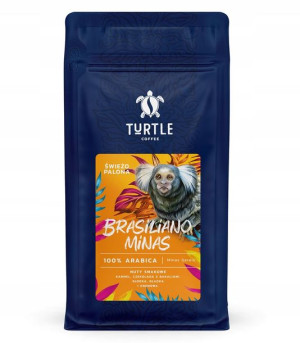 Kawa Ziarnista Świeżo Palona ARABICA BRAZYLIA 200G