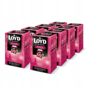 Zestaw 8x Herbata HORECA LOYD Rosehip Raspberry