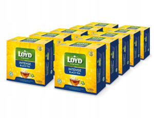 10x Herbata czarna LOYD Intense Black Tea 20 t