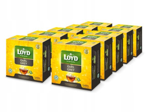 10 x Herbata czarna LOYD Earl Grey 50 torebek