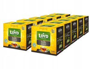 10 x Herbata czarna LOYD Earl Grey 20 torebek