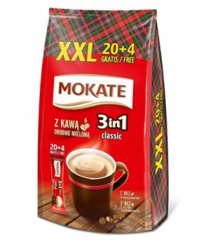 Mokate napój kawowy 3w1 Classic 24 saszetki