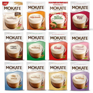 Zestaw 12x Mix Cappuccino Mokate