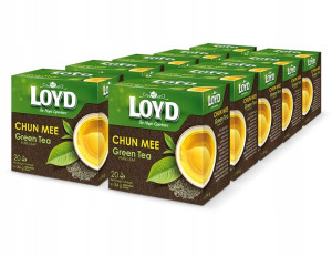 LOYD Herbata zielona Chun Mee 20 torebek x 10 szt