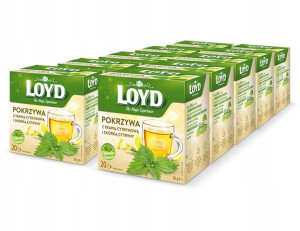LOYD Pokrzywa traw cytrynowa cytryna x 10 sztuk