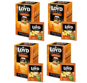 4x Herbata HORECA LOYD Rooibos miód i wanilia
