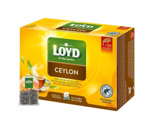 Herbata czarna LOYD Ceylon 50 torebek