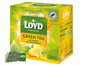 Herbata zielona LOYD Tea cytryna 20 T