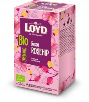 Herbata Owocowa dzika róża i hibiskus LOYD BIO