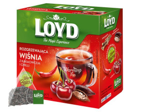 LOYD Rozgrzewająca Wiśnia z kakaowcem i chilli 20T