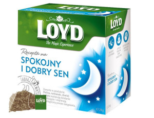 LOYD Recepta na spokojny i dobry sen 20 torebek