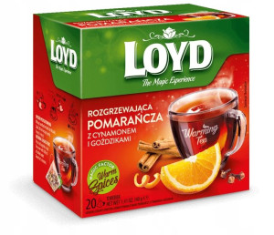 10x LOYD Rozgrzewająca Pomarańcza cynamon goździki