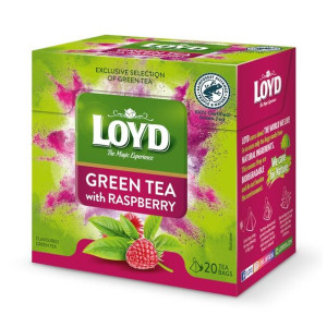 10 X Loyd Herbata Zielona Truskawka