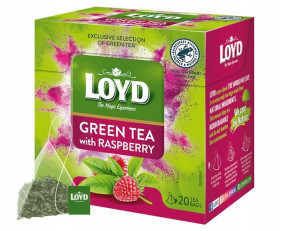 LOYD Green Tea with Raspberry 20 torebek