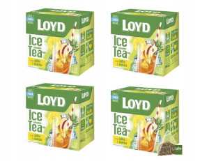 4x Herbatka na zimno LOYD Cold Tea Jabłko i Ananas