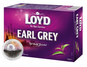 Herbata czarna LOYD Earl Grey 80 torebek