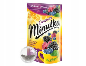 Herbatka owocowa Minutka z jeżynką, jagódkami 32t