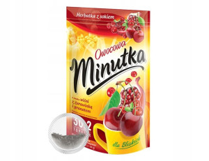 Herbatka owocowa Minutka z wiśnią, żurawinką i 32T
