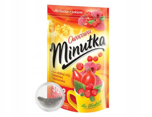 Herbatka owocowa Minutka z dziką różą, malinką