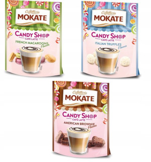 3 smaki Cappuccino Mokate Candy Shop