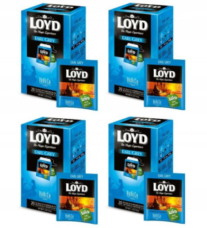 4x Herbata HORECA LOYD Earl Grey 80 torebek