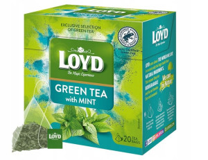 Herbata zielona LOYD z miętą 20 T