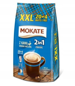 Mokate napój kawowy 2w1 Classic 24 saszetki