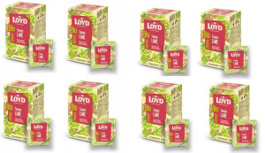 Herbata LOYD BIO Organic Tangy Lime 20 torebek x8