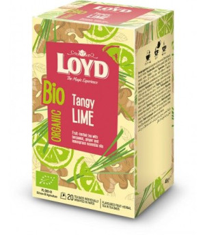 Herbata LOYD BIO Organic Tangy Lime 20 torebek