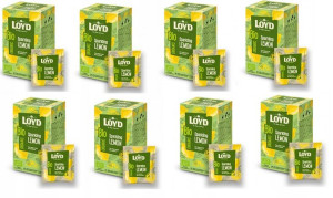Herbatka LOYD BIO Organic Sparkling Lemon 20szt x8