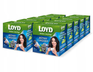 Herbatka owocowa LOYD Jagoda i Jeżyna 20szt x10