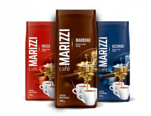 Kawa ziarnista włoska 3x 1kg z palarni Marizzi