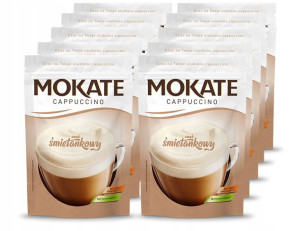 Zestaw 10x Cappuccino Mokate Śmietankowe 110 g