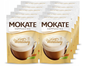 Cappuccino Mokate o smaku Waniliowym 110 g x10szt