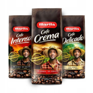 Kawa ziarnista Brazylia & Kolumbia 3x 1kg