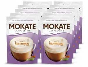 Cappuccino Mokate o smaku Karmelowym 110 g x10 szt