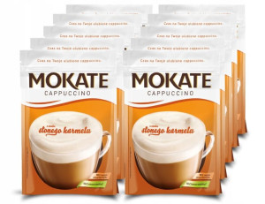Zestaw 10x Cappuccino Mokate Słony Karmel 110g