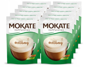 Zestaw 10x Cappuccino Mokate Orzechowe 110 g