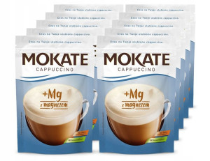 Zestaw Cappuccino Mokate z Magnezem 110 g x10szt