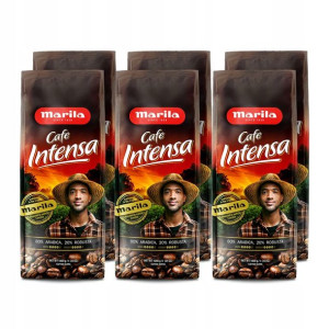 Kawa ziarnista zestaw MARILA 6x1kg Intensa
