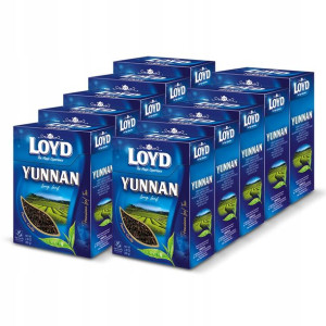 Herbata czarna liściasta LOYD Yunnan 80 g x10 szt