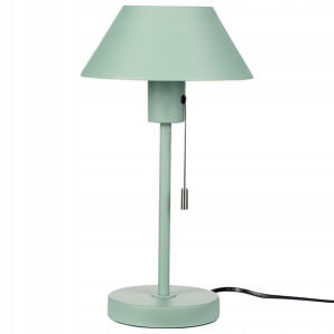 Lampa stołowa metalowa jasnozielona CAPARO Lumarko